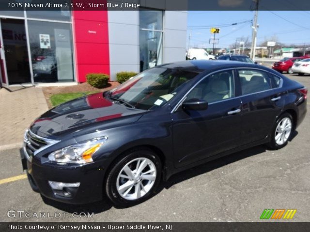 2015 Nissan Altima 2.5 SV in Storm Blue