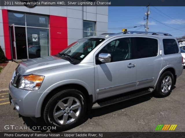 2011 Nissan Armada Platinum 4WD in Silver Lightning