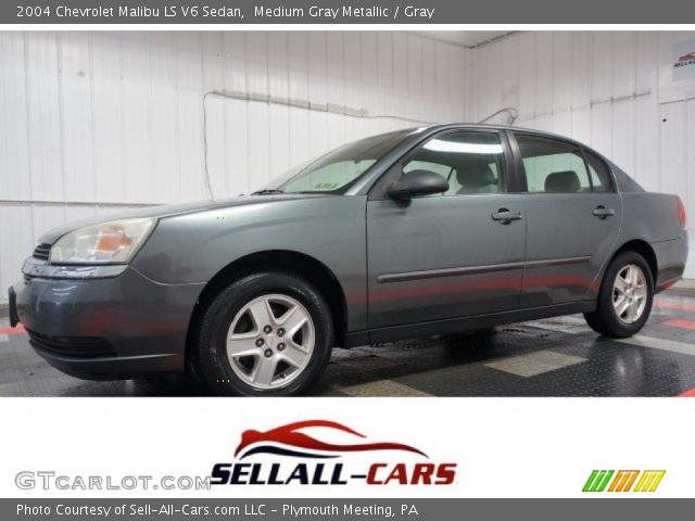 2004 Chevrolet Malibu LS V6 Sedan in Medium Gray Metallic