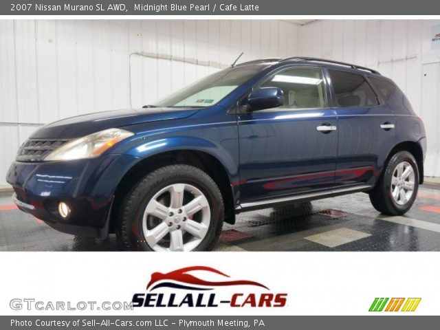 2007 Nissan Murano SL AWD in Midnight Blue Pearl