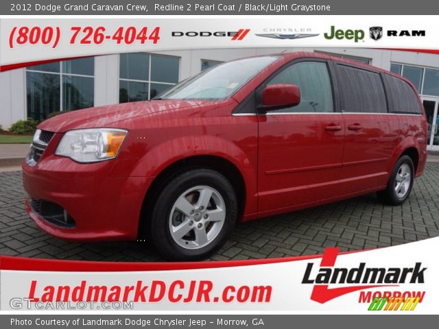 2012 Dodge Grand Caravan Crew in Redline 2 Pearl Coat