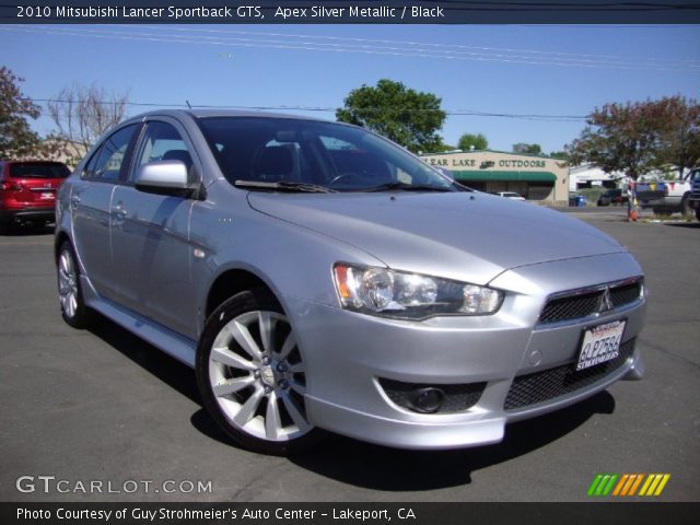 2010 Mitsubishi Lancer Sportback GTS in Apex Silver Metallic