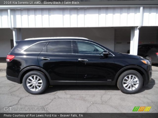 2016 Kia Sorento LX AWD in Ebony Black