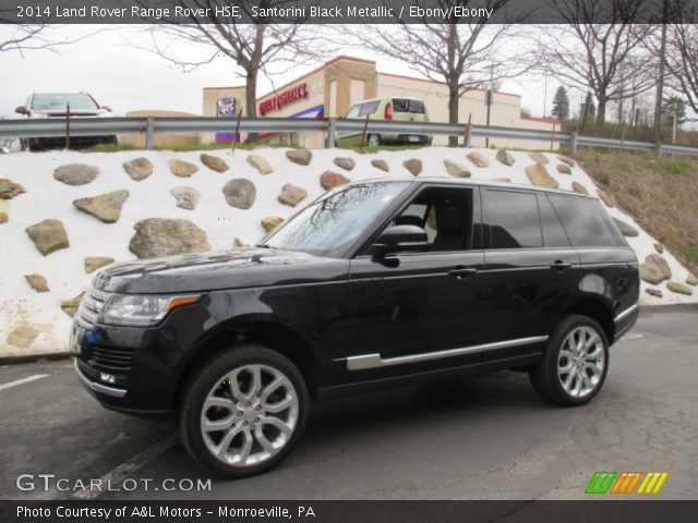 2014 Land Rover Range Rover HSE in Santorini Black Metallic