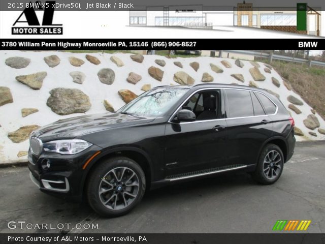 2015 BMW X5 xDrive50i in Jet Black