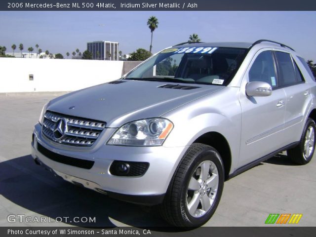 2006 Mercedes-Benz ML 500 4Matic in Iridium Silver Metallic