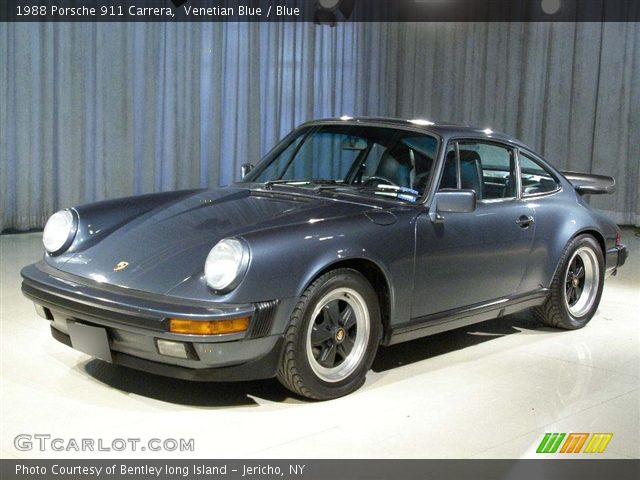 1988 Porsche 911 Carrera in Venetian Blue