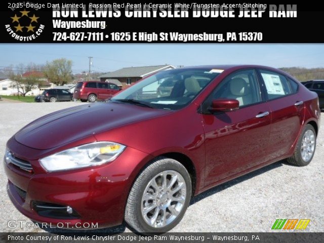 2015 Dodge Dart Limited in Passion Red Pearl