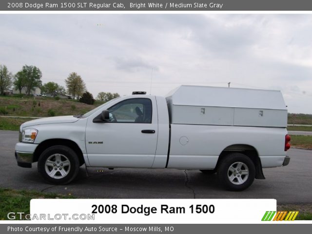 2008 Dodge Ram 1500 SLT Regular Cab in Bright White