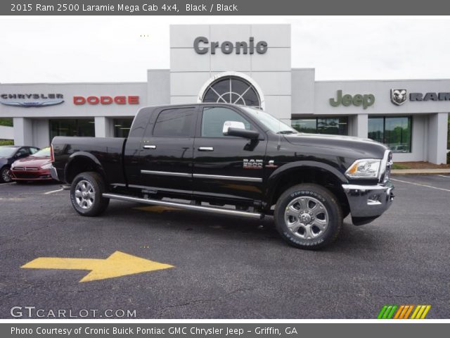 2015 Ram 2500 Laramie Mega Cab 4x4 in Black