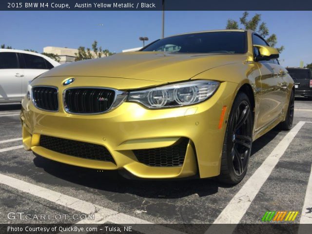 2015 BMW M4 Coupe in Austin Yellow Metallic