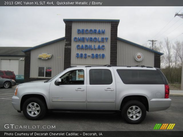 2013 GMC Yukon XL SLT 4x4 in Quicksilver Metallic