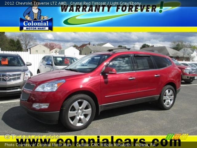 2012 Chevrolet Traverse LTZ AWD in Crystal Red Tintcoat