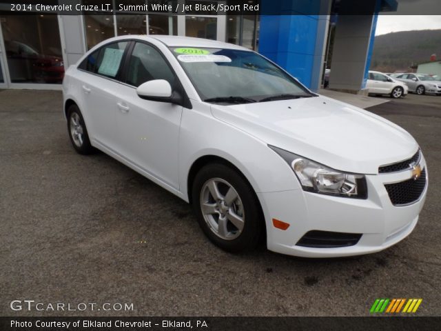 2014 Chevrolet Cruze LT in Summit White