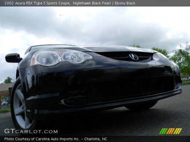 Nighthawk Black Pearl 2002 Acura Rsx Type S Sports Coupe