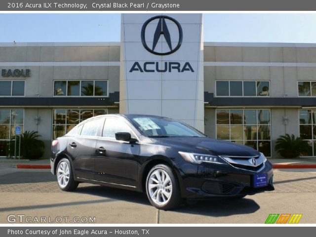 2016 Acura ILX Technology in Crystal Black Pearl