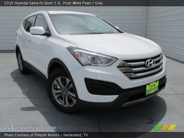 2015 Hyundai Santa Fe Sport 2.4 in Frost White Pearl