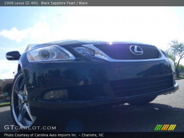 2008 Lexus GS 460 in Black Sapphire Pearl
