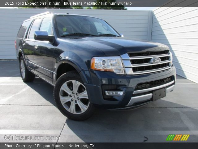 2015 Ford Expedition Platinum in Blue Jeans Metallic