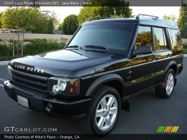 2003 Land Rover Discovery SE7 in Java Black