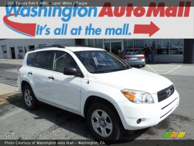 2006 Toyota RAV4 4WD in Super White