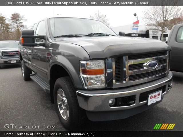 2008 Ford F350 Super Duty Lariat SuperCab 4x4 in Dark Shadow Grey Metallic