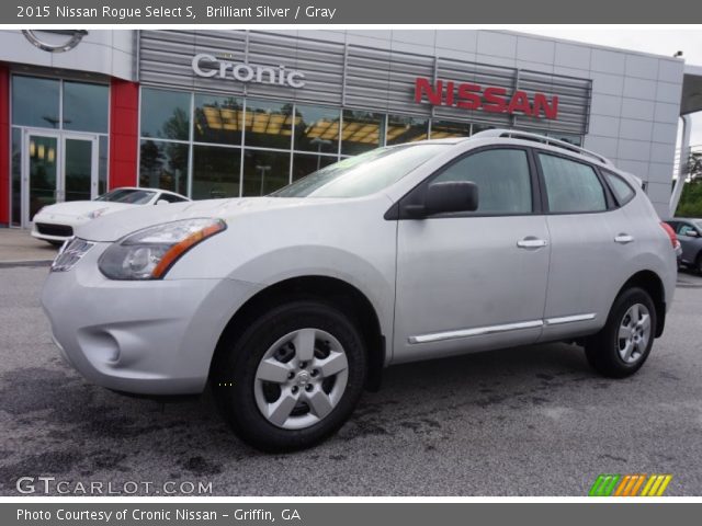 2015 Nissan Rogue Select S in Brilliant Silver