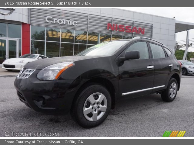 2015 Nissan Rogue Select S in Super Black