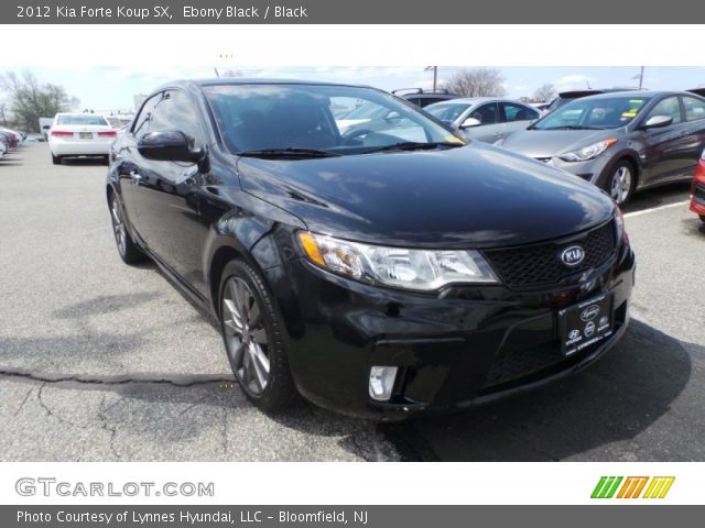 2012 Kia Forte Koup SX in Ebony Black