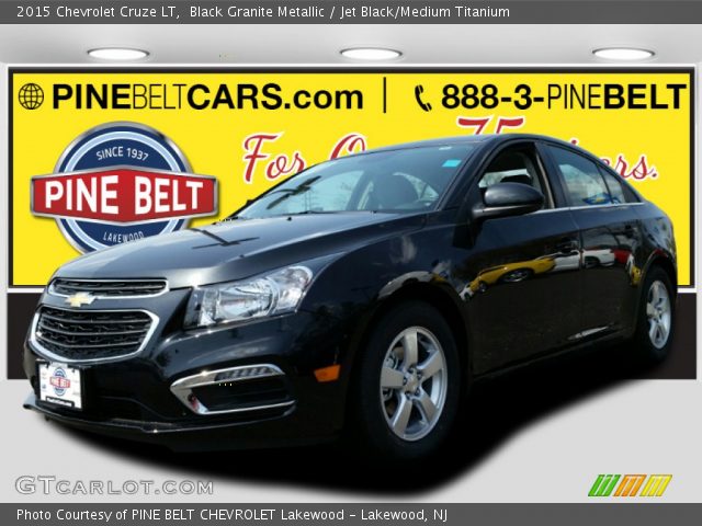 2015 Chevrolet Cruze LT in Black Granite Metallic
