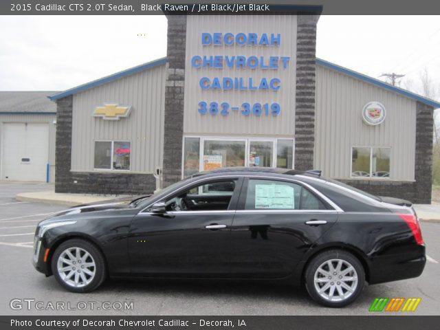 2015 Cadillac CTS 2.0T Sedan in Black Raven