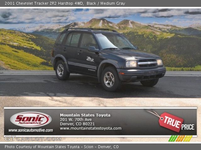 2001 Chevrolet Tracker ZR2 Hardtop 4WD in Black
