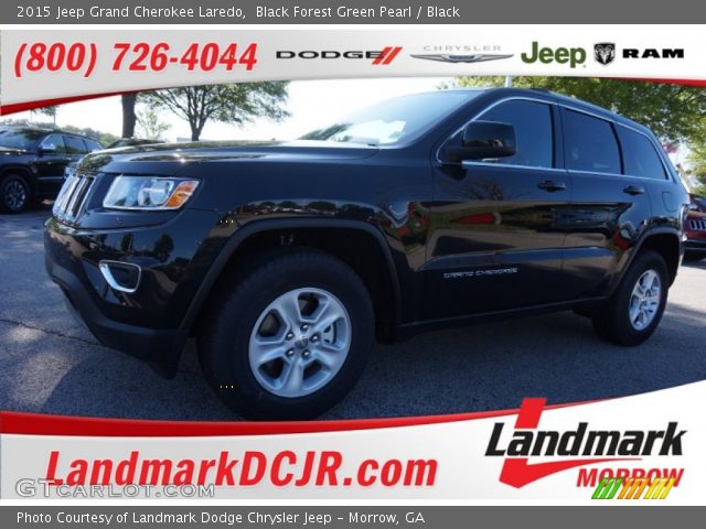 2015 Jeep Grand Cherokee Laredo in Black Forest Green Pearl