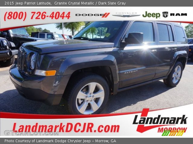2015 Jeep Patriot Latitude in Granite Crystal Metallic