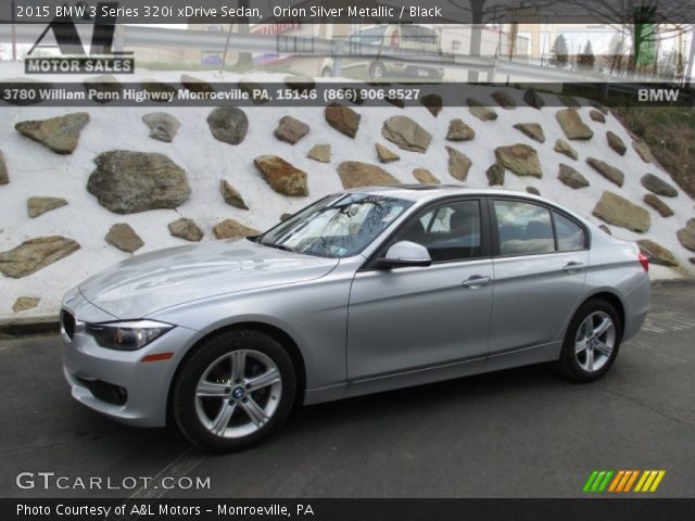 2015 BMW 3 Series 320i xDrive Sedan in Orion Silver Metallic