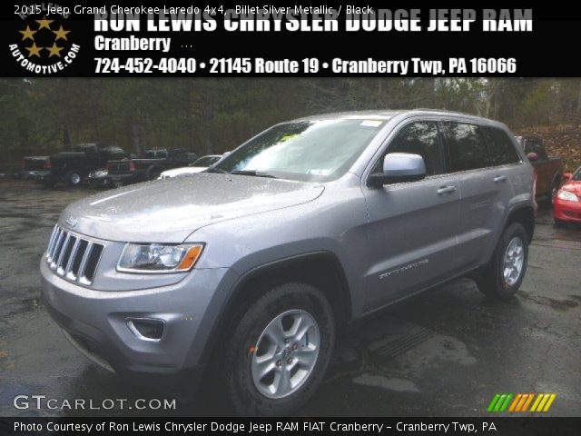 2015 Jeep Grand Cherokee Laredo 4x4 in Billet Silver Metallic