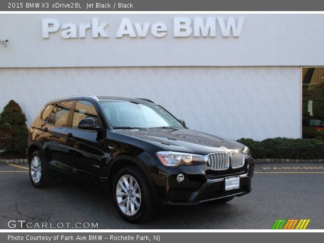 2015 BMW X3 xDrive28i in Jet Black