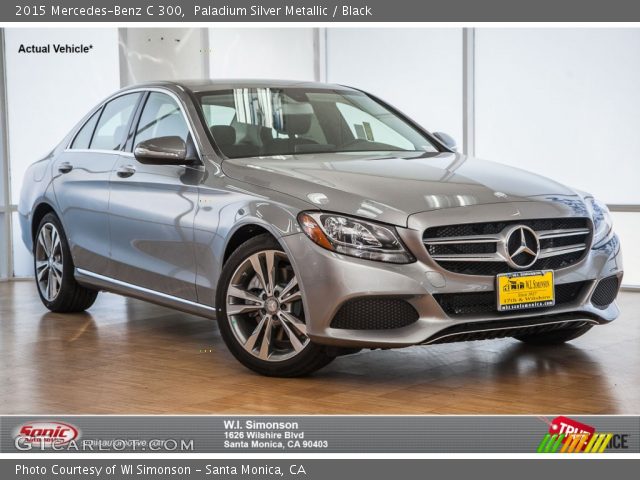 2015 Mercedes-Benz C 300 in Paladium Silver Metallic