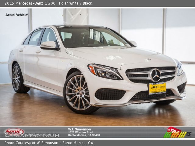 2015 Mercedes-Benz C 300 in Polar White