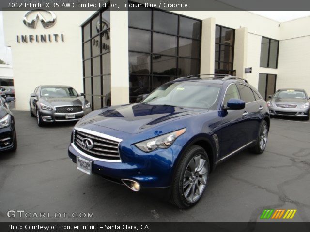 2012 Infiniti FX 35 AWD Limited Edition in Iridium Blue