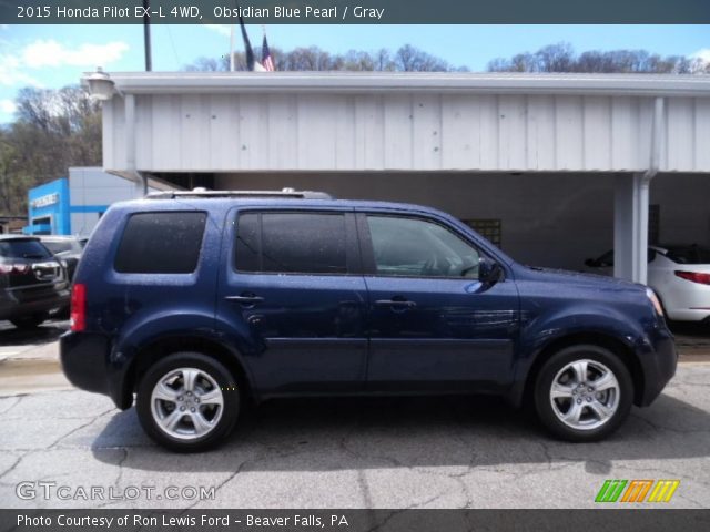 2015 Honda Pilot EX-L 4WD in Obsidian Blue Pearl