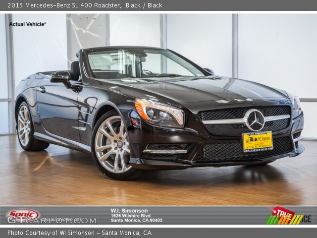 2015 Mercedes-Benz SL 400 Roadster in Black