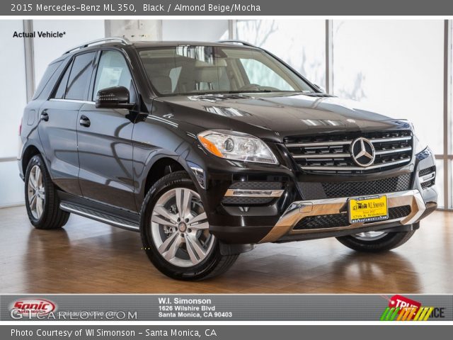 2015 Mercedes-Benz ML 350 in Black