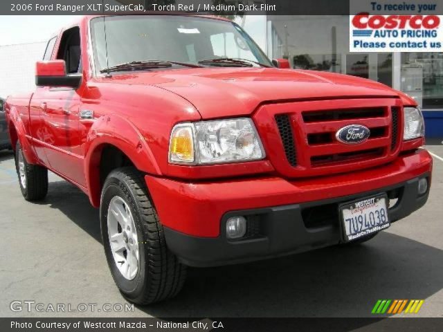 2006 Ford Ranger XLT SuperCab in Torch Red
