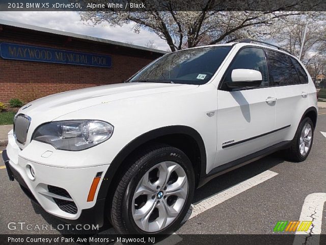 2012 BMW X5 xDrive50i in Alpine White