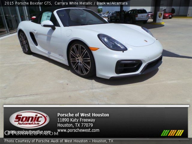 2015 Porsche Boxster GTS in Carrara White Metallic