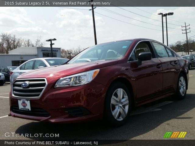 2015 Subaru Legacy 2.5i in Venetian Red Pearl