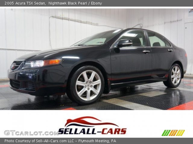 2005 Acura TSX Sedan in Nighthawk Black Pearl