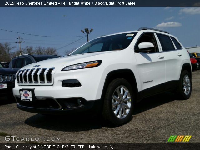 2015 Jeep Cherokee Limited 4x4 in Bright White
