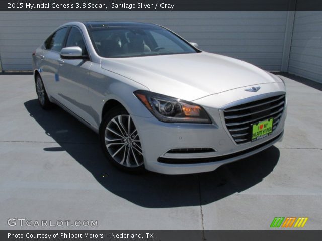 2015 Hyundai Genesis 3.8 Sedan in Santiago Silver